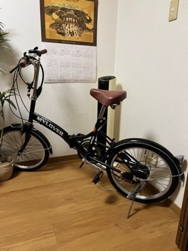 折りたたみ自転車（ラインストーンでちょいカスタム）