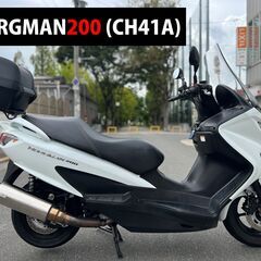【大阪市】低走行 CH41A バーグマン200 ライトカスタム ...