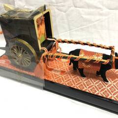 未開封 美品 雛人形 御所車 牛車 金 ひな人形の画像
