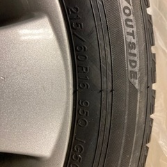 16インチ バリ溝 スタッドレスタイヤ 横浜タイヤ アイスガード