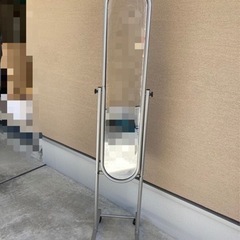【受付終了】姿見　全身鏡　スタンドミラー