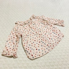 ZARA BABY 花柄トップス　6〜9m 74サイズの画像