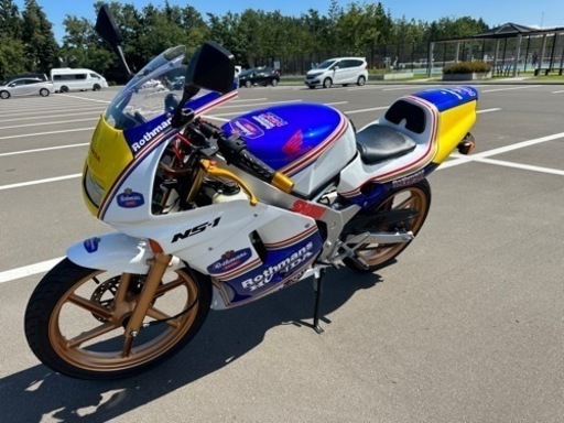 極上車 NS-1 ロスマンズ仕様 ハイパワー 63ccボアアップ オーバーホール済み 新品パーツ多数