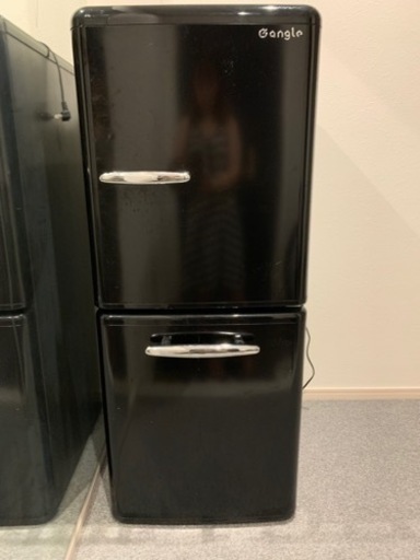 冷蔵庫  黒  エディオン   2021製