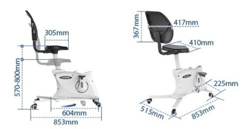 Flexispot Sit2Go FC211 フィットネスバイク/バイクチェアFC211
