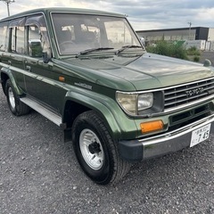 ランクル78  プラド　オールペン　仕上げ　内外塗装　車検付き