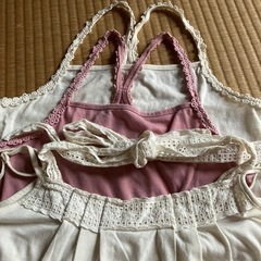 earthとNICE CLAUPのキャミソール💕の画像