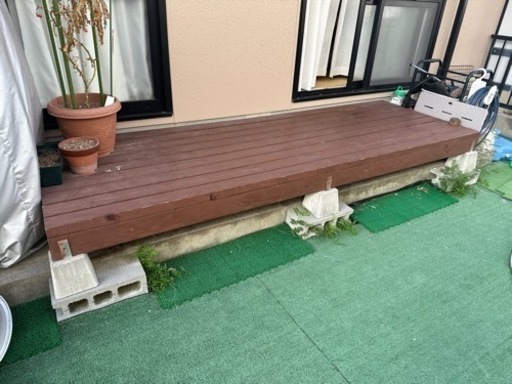 【取引相手決定】ウッドデッキ