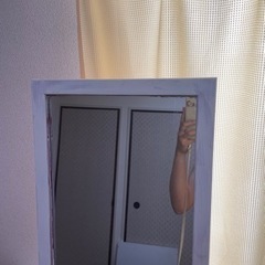 白の全身鏡の画像