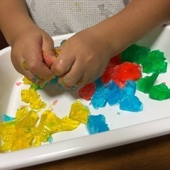 寒天と色水で無制限あそび − 石川県