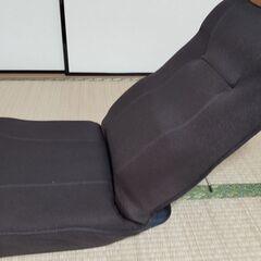 ニトリで購入した座椅子　カバー付き（ブラウン）の画像