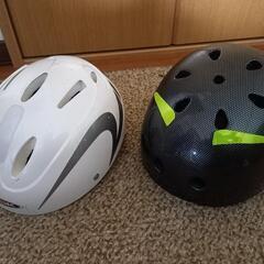 子供用自転車ヘルメット二個セット(会わずに渡せます)