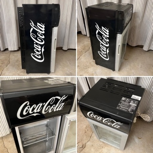 【完動品 状態良好】コカコーラ ミニ冷蔵庫 冷蔵ショーケース 保冷庫 JR-CC25A Haierハイアール 什器 業務用 Coca-