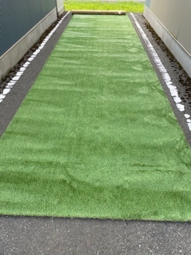 人工芝　2m×7.82m  &  2m×2.58m  芝丈20㎜