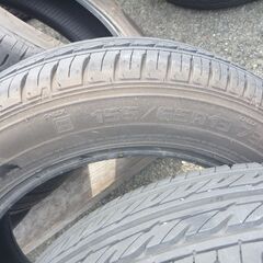 グッドイヤー155/65R13のタイヤ４本の画像