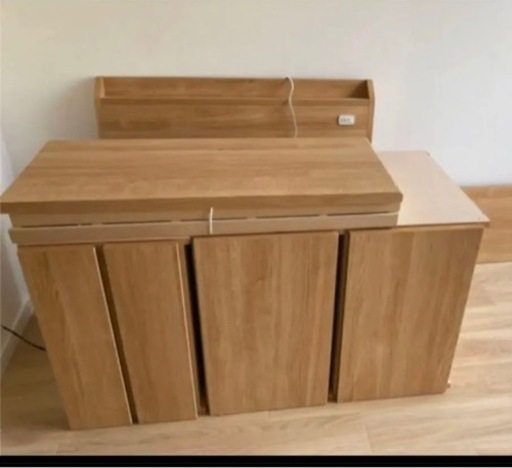 家具6点セット　ニトリ　シングルベッド　テーブル　机　椅子　テレビ台　机　鏡　キッチン収納　レンジフード　ミラー　　