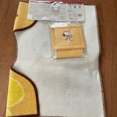 スヌーピー　洋式トイレカバー3点セットの画像
