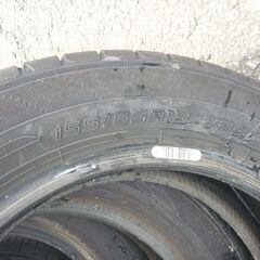ダンロップ155/65R13☆４本の画像
