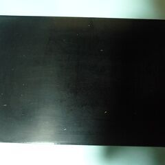 【木製】黒塗花台　サイズ29.5×47×7㎝　美品の画像
