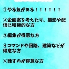 ゲーム実況グループのメンバー募集 - その他