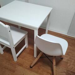IKEAキッズテーブル　チェア　セット