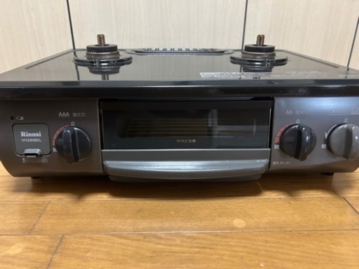 リンナイ ガスコンロ グリル付ガステーブル VH34NBKL
