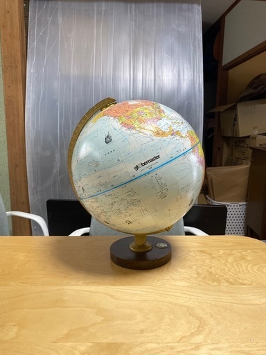 美品　地球儀　世界地図　globemaster　アンティーク　インテリア　A-上