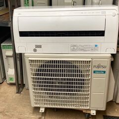 K04494　富士通　2018年製　中古エアコン　主に6畳用　冷房能力　2.2KW ／ 暖房能力　2.5KW