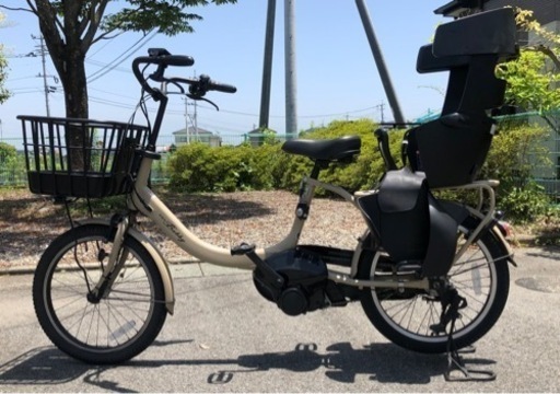 【終了】ヤマハ電動自転車　PAS Babby un (パスバビー アン)　カフェベージュ