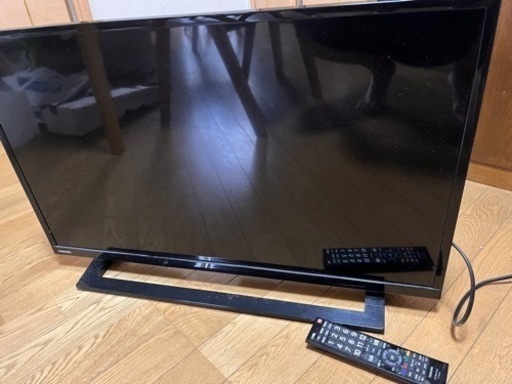 本日15:00迄　2018年製TV、東芝32S22 外部スピーカー付