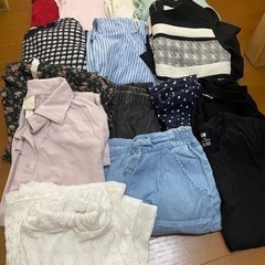 女の子夏、秋、春、冬の洋服150-160cm 17枚