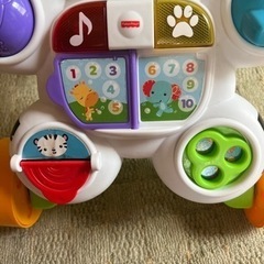 フィッシャープライス　おして! しまうまくんのバイリンガル・ウォーカーの画像