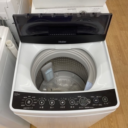 ★ジモティ割あり★  Haier 洗濯機　5.5kg 21年製　クリーニング済み SJ3170