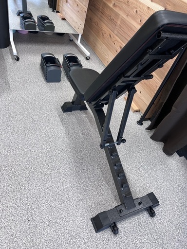 可変式ブロックダンベルとベンチ