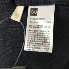 GU ジャケット(一度のみ着用) 紺系の画像