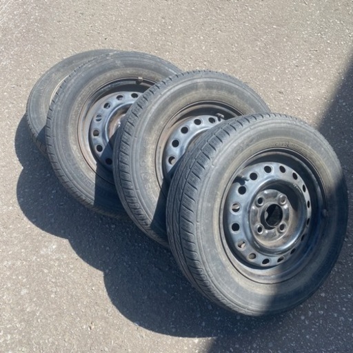 TOYOトランパスTEO155/70r12タイヤホイール4本セット