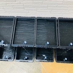 メダカ飼育ラック ブラック　【接着剤付き】 NVBOX13を8個置けますの画像