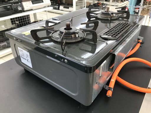 ★ジモティ割あり★ Rinnai LPガス用ガステーブル  20年製 動作確認／クリーニング済み HJ485
