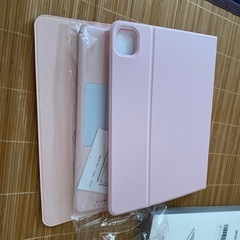 iPadPro11 第2世代 2020年型 キーボード ケース タッチパッド搭載 可愛い 丸型キー iPad Pro 11 インチ 2018年型 アイパッド プロ11 キーボード付き カバー マウス機能 ペンホルダー付き Apple Pencil 収納 (Pro11(2018/2020), ピンク)の画像