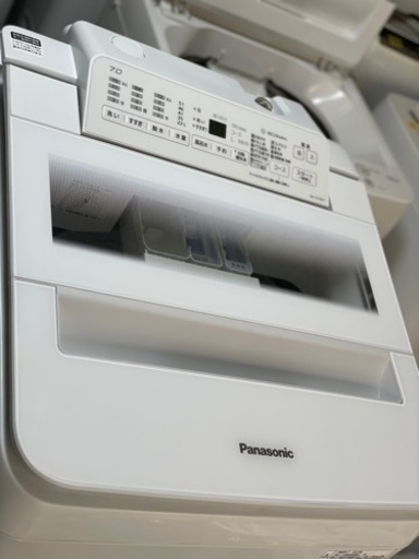 送料・設置込み　洗濯機　7kg Panasonic 2020年