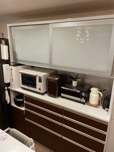 受注生産食器棚 国産品 キッチン収納 美品 買い替えするならお得に！！