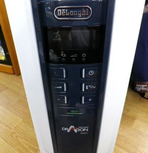 デロンギ TDDS0915BL オイルヒーター 4～10畳 ドラゴンデジタルスマート X字型フィン デジタルタイマー付き 9枚 札幌市 西岡店