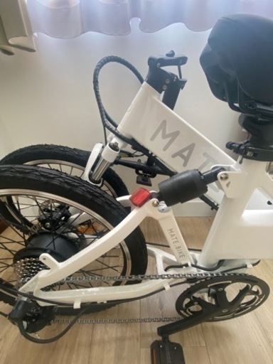 Mate city ホワイト/白 (たかはし) 台東の電動アシスト自転車の中古