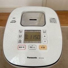 Panasonic 炊飯器　SR-HX184 一升炊きの画像
