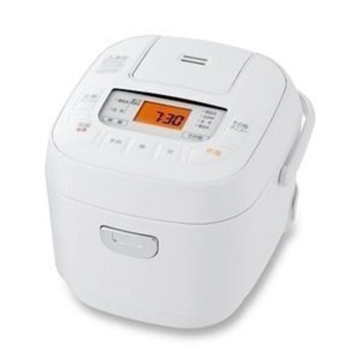 新品未使用品 IRIS OHYAMA/アイリスオーヤマ 0.5〜3合炊 ジャー炊飯器 KS-RC21M05-W 極厚火釜 家庭用炊飯器 ホワイト 調理家電 未