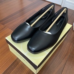 fuwaraku フワラク　パンプス 23.5cm 5E ブラック靴
