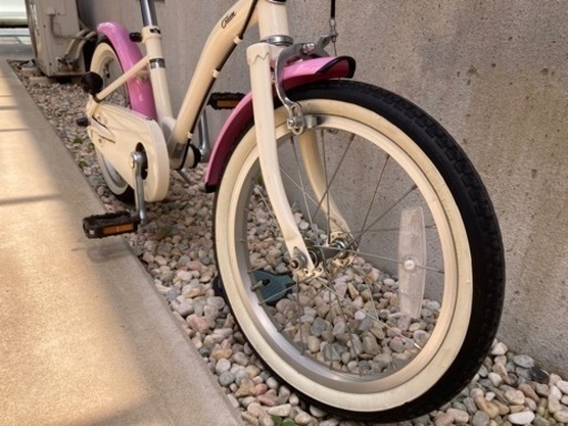 ◯決まりました◯自転車　こども　16インチ　あさひ　白　ピンク
