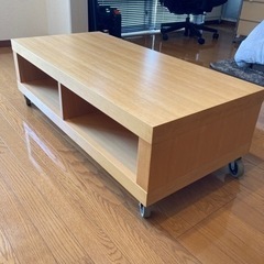 【無印良品】ブナ材シェルフ（TVボード、ローテーブル）
