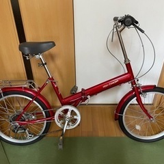 折りたたみ自転車 6段ギア