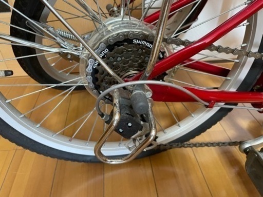 折りたたみ自転車 6段ギア